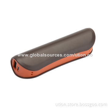 Portable Power Bank with 2,600mAh Capacity, Free Samples and Logo